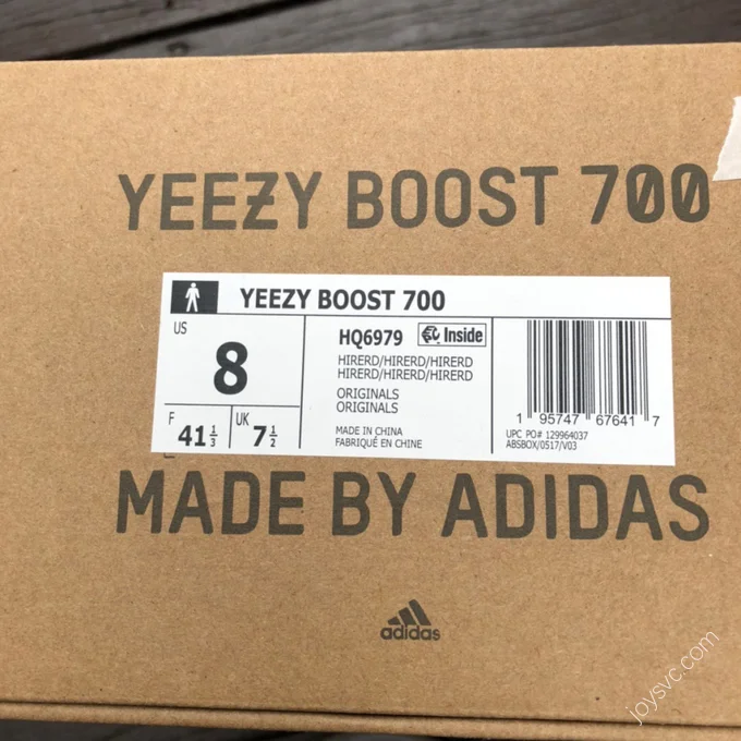 Adidas Yeezy Boost 700 Red Grey HQ6979