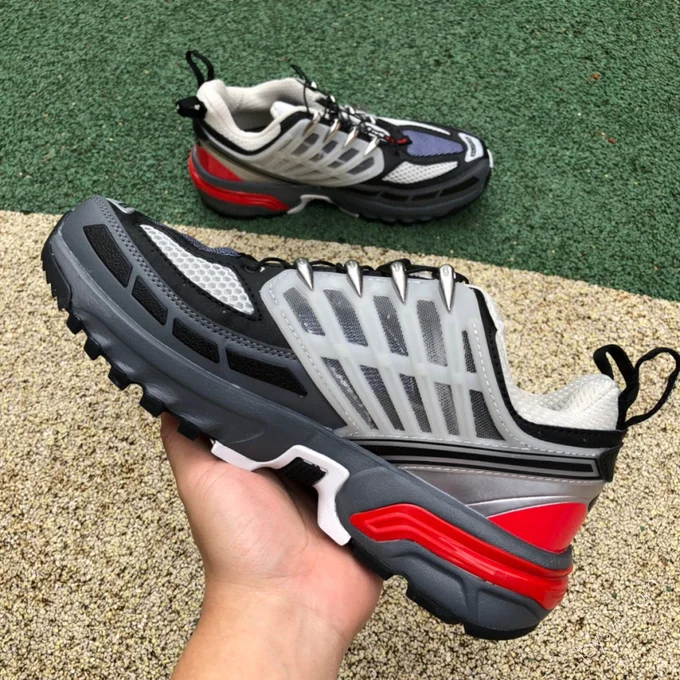 SALOMON ACS PRO ADVANCED Red Grey L41553700