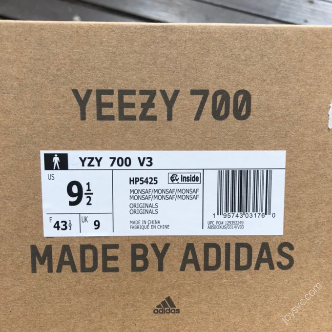 Adidas Yeezy 700 V3 Yellow White HP5425