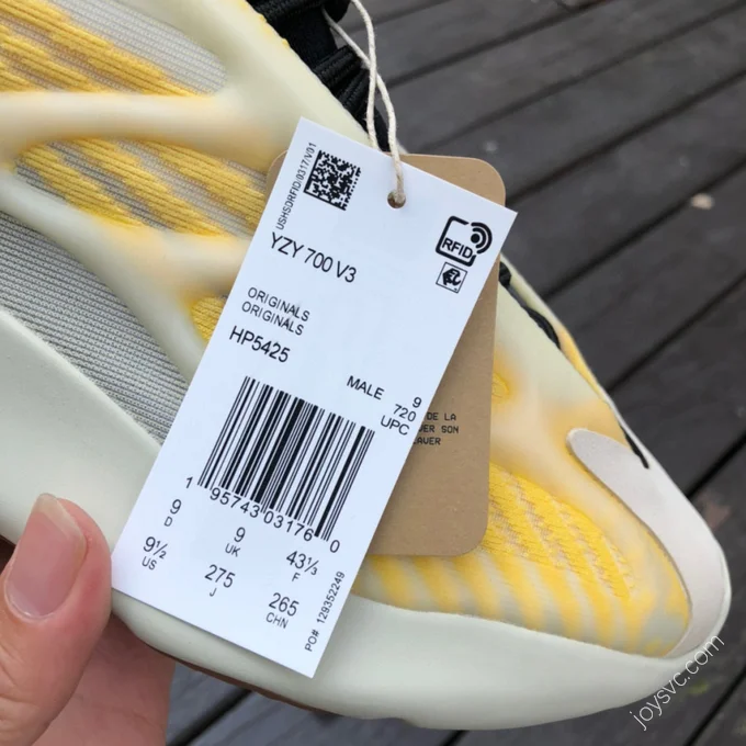 Adidas Yeezy 700 V3 Yellow White HP5425