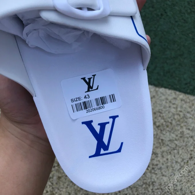 LOUIS VUITTON Slides Blue