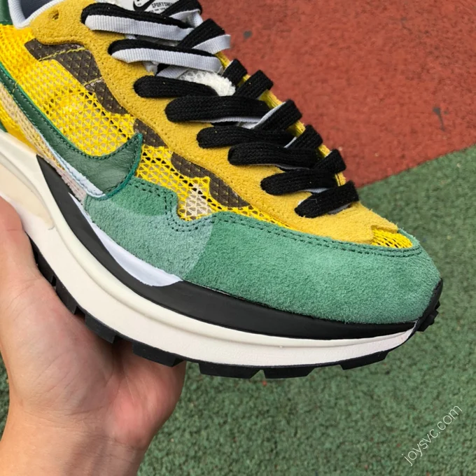 Nike x Sacai Vaporwaffle Green Yellow CV1363-700