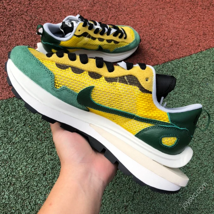 Nike x Sacai Vaporwaffle Green Yellow CV1363-700