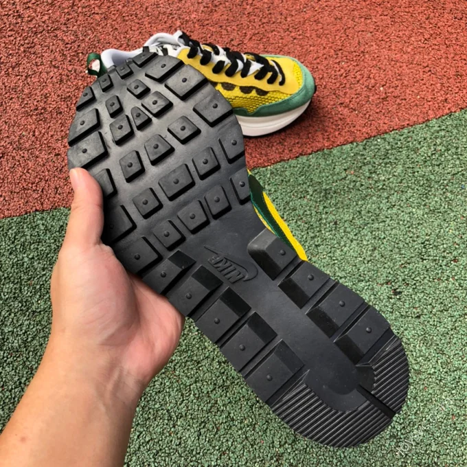 Nike x Sacai Vaporwaffle Green Yellow CV1363-700
