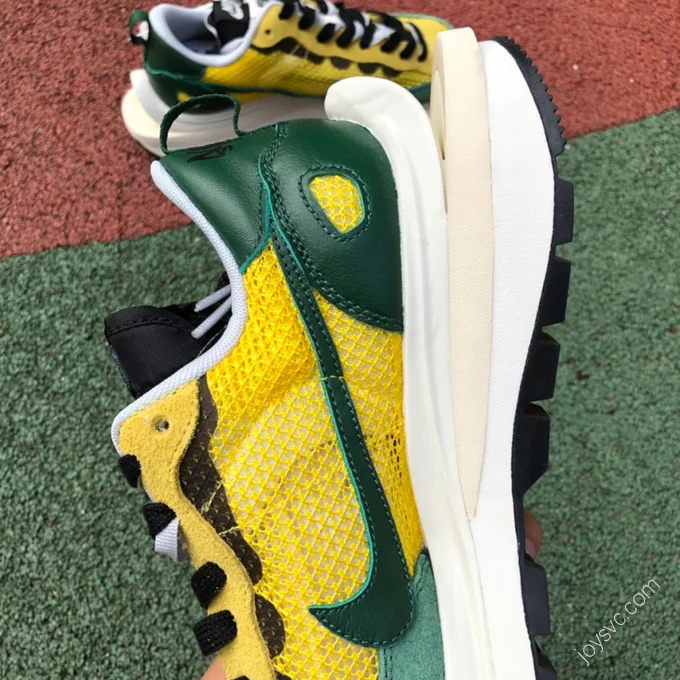 Nike x Sacai Vaporwaffle Green Yellow CV1363-700
