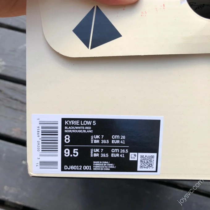 Nike Kyrie Low 5 Black White dj6012-001