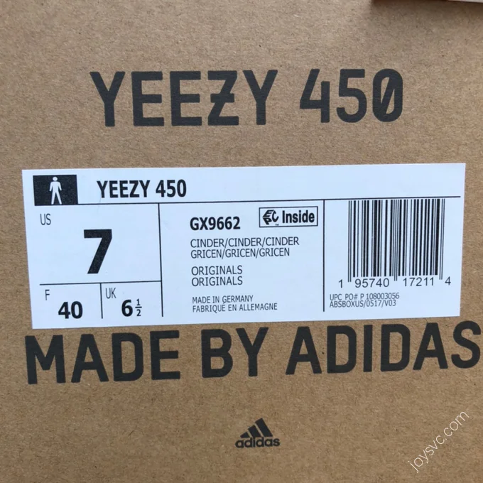 Adidas Yeezy 450 Grey GX9662