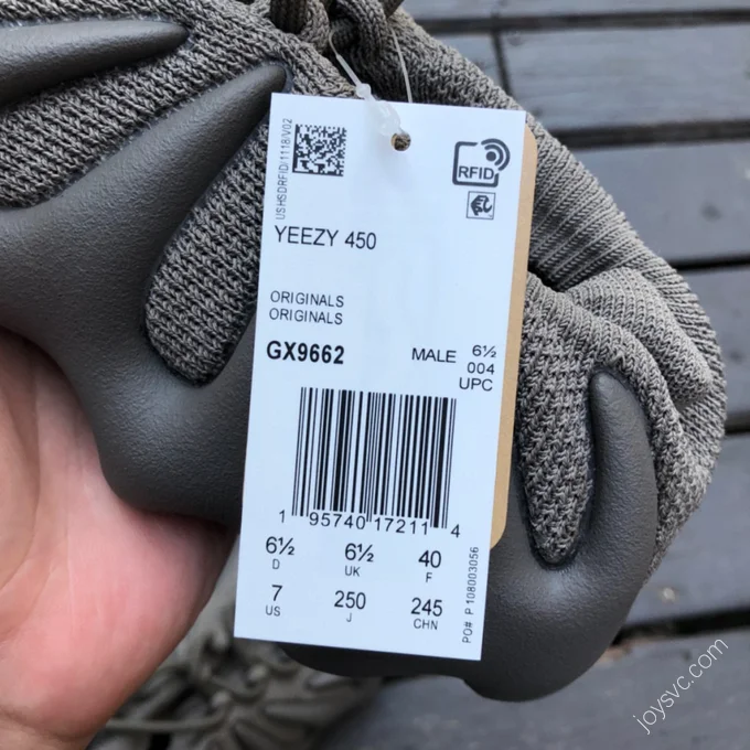 Adidas Yeezy 450 Grey GX9662