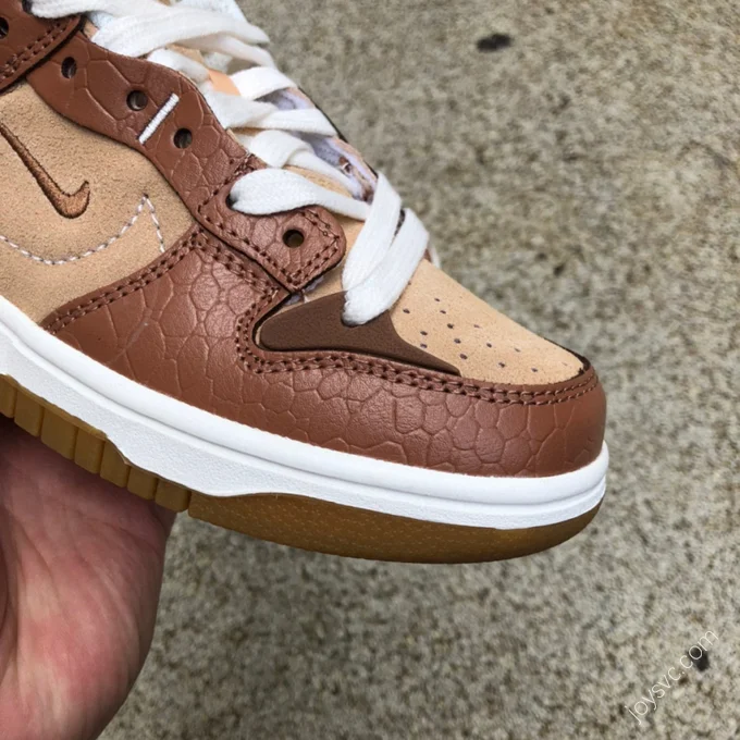 Nike Dunk Low Disrupt 2 SE Brown Crocodile DV1026-215