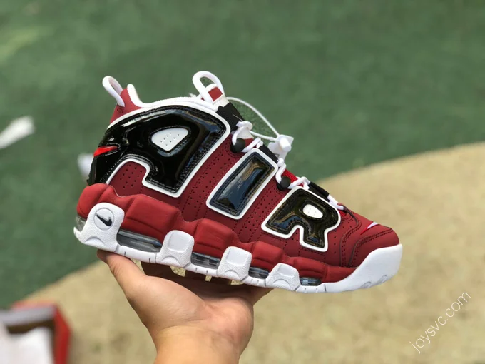 Nike Air More Uptempo Red Black 921948-600