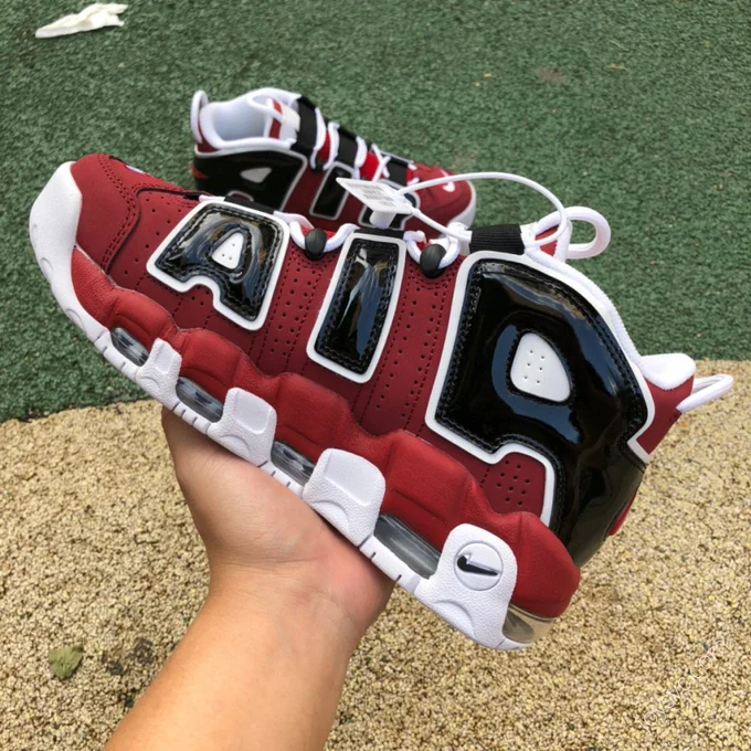Nike Air More Uptempo Red Black 921948-600