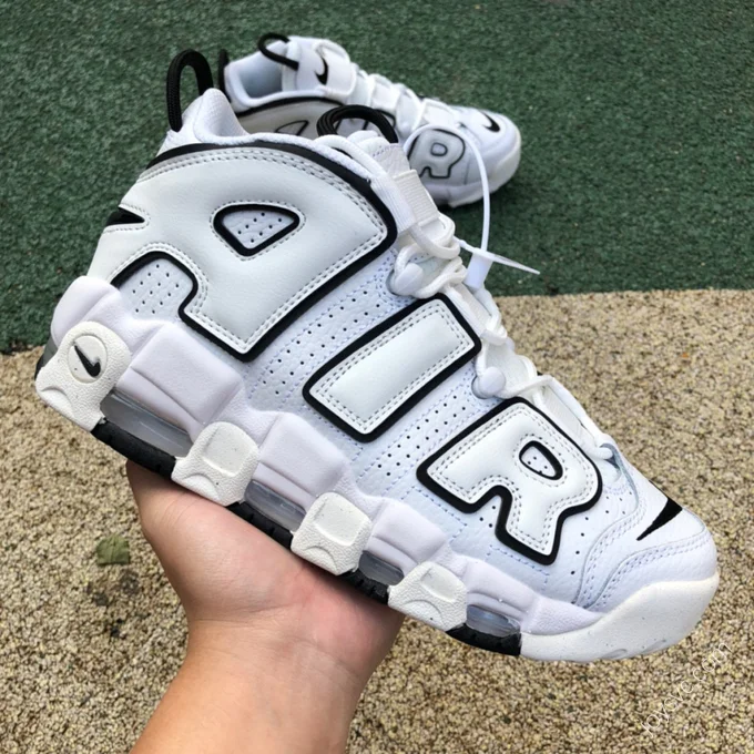 Nike Air More Uptempo Black White 917593-100