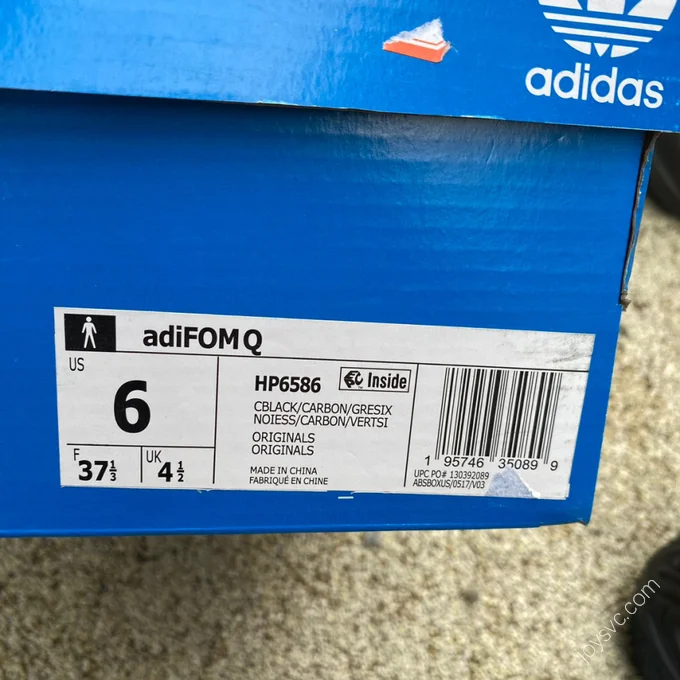 Adidas Originals adiFOM Q Black hp6586
