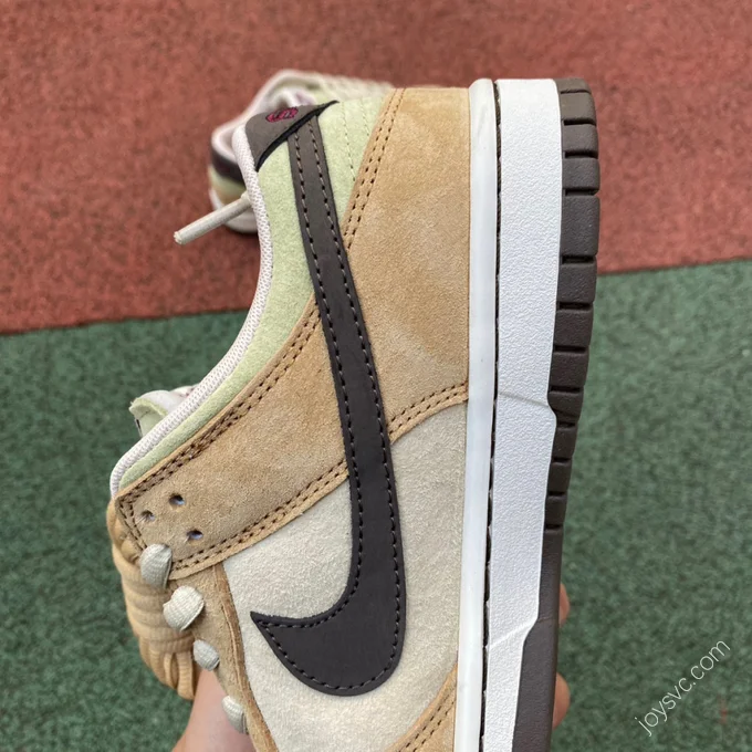 Travis Scott x Playstation x Nike SB Dunk Low Wheat Yellow CU1726-666