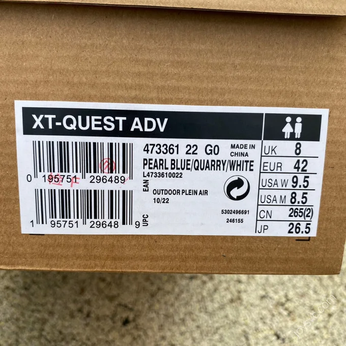 Salomon XT-QUEST ADV Grey Black 473361