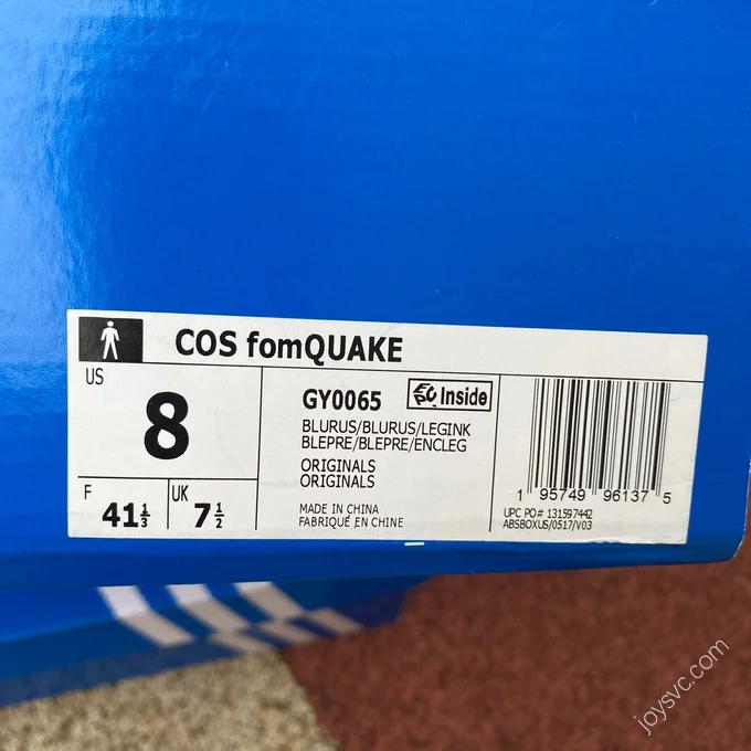 Adidas Originals adiFOM Q Blue GY0065