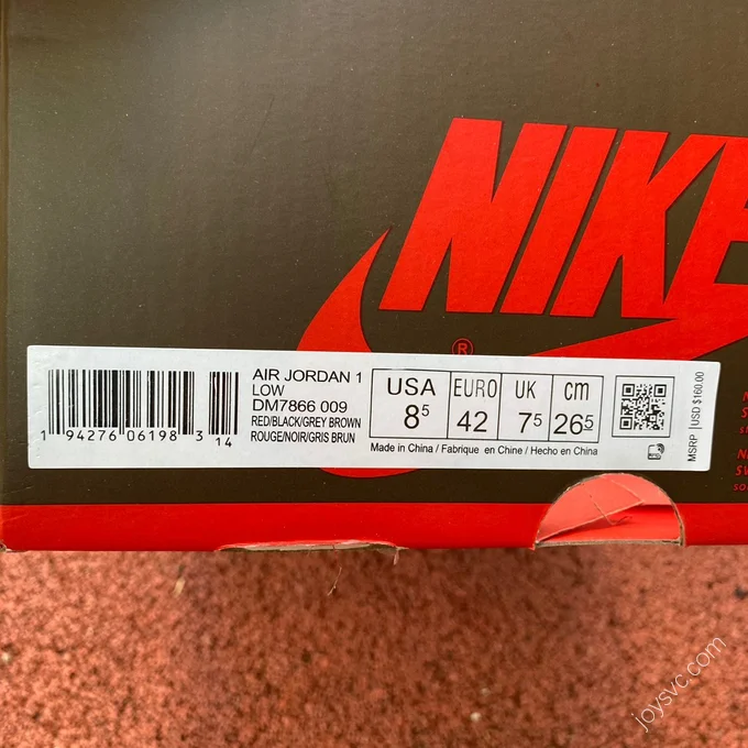 Travis Scott x Air Jordan 1 Low Blue Gray Black DM7866-009
