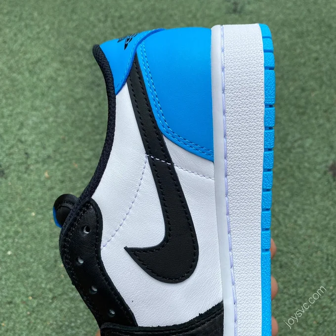 Air Jordan 1 Low White Blue Lightning CZ0790-104