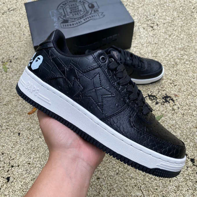 NEIGHBORHOOD x A BATHING APE STA Black 1J23-191-901