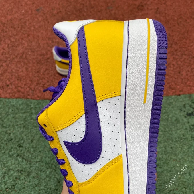 Kobe Bryant x Nike Air Force 1 Purple Yellow FZ1151-1