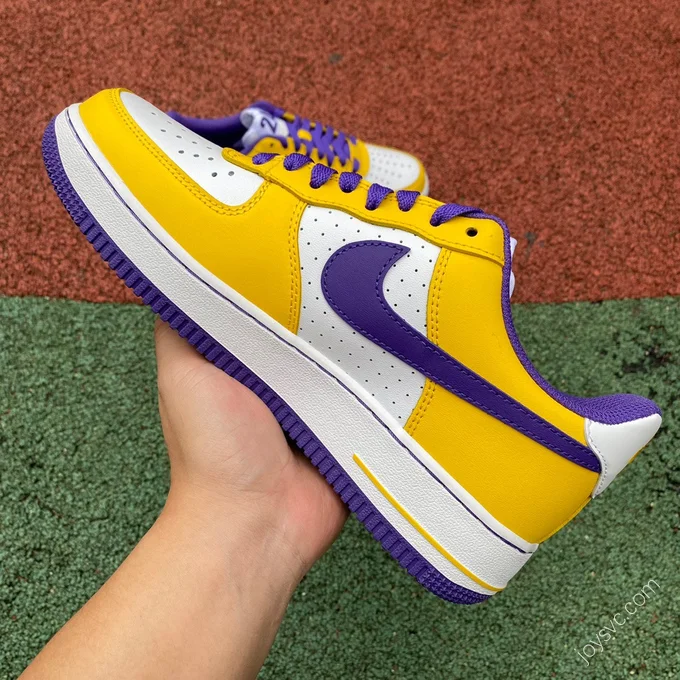 Kobe Bryant x Nike Air Force 1 Purple Yellow FZ1151-1