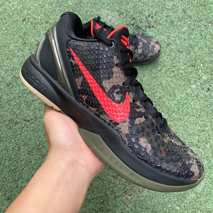 Nike Kobe 6 Red Black FQ3546-001