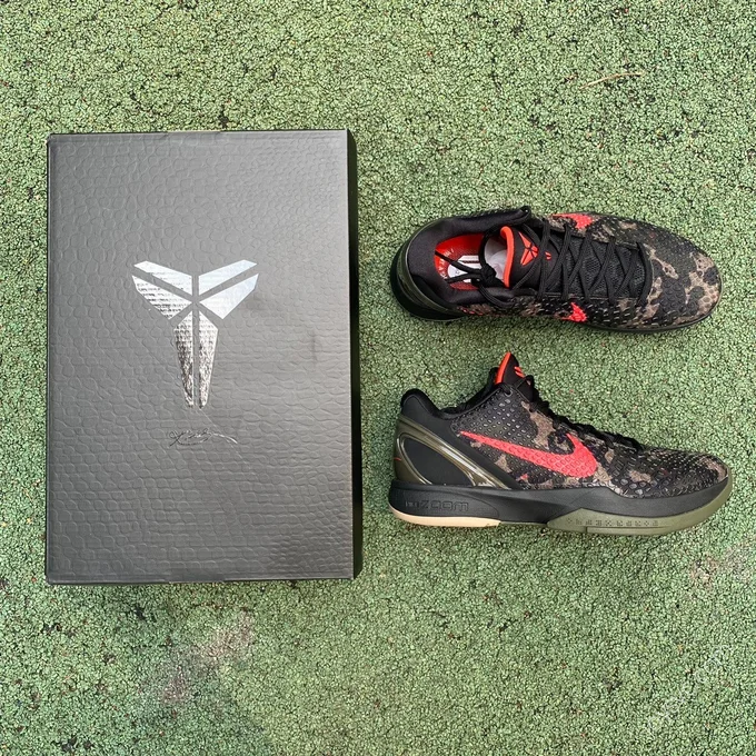 Nike Kobe 6 Red Black FQ3546-001