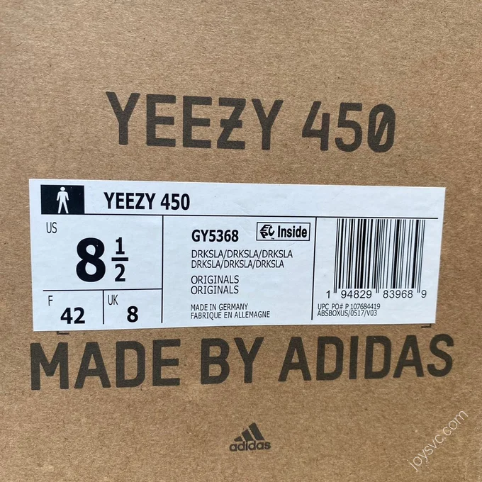 Adidas Yeezy 450 Black GY5368