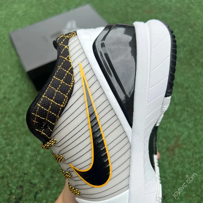 Nike Zoom Kobe 4 White Yellow AV6339-101