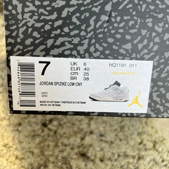 Jordan Spizike LOW Grey hq1191-011