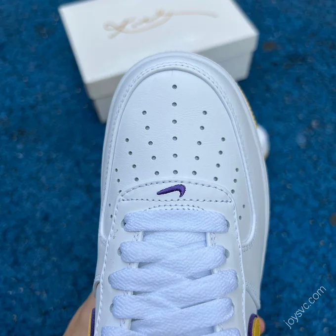 Kobe Bryant x Nike Air Force 1 Yellow White FZ1151-100