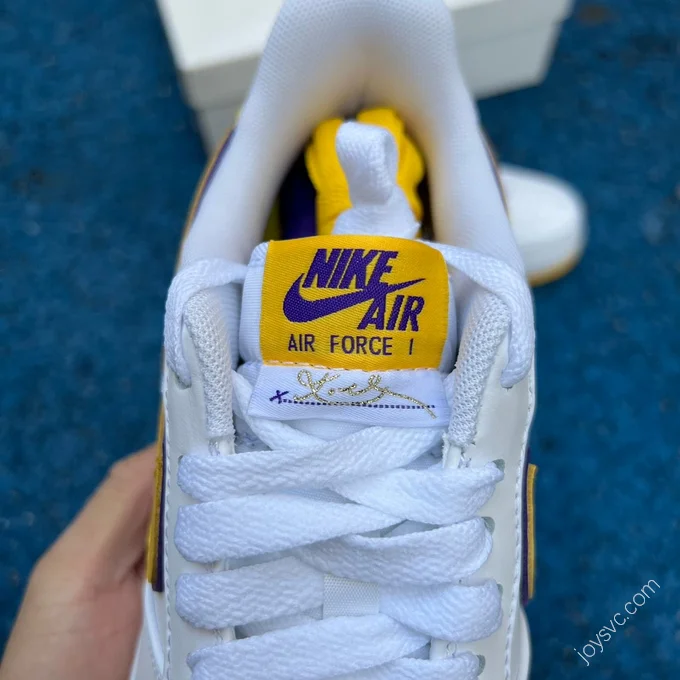 Kobe Bryant x Nike Air Force 1 Yellow White FZ1151-100