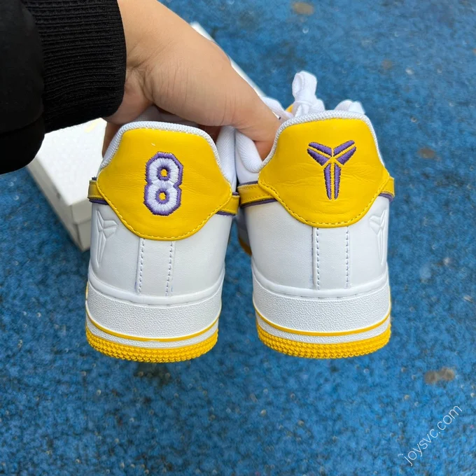 Kobe Bryant x Nike Air Force 1 Yellow White FZ1151-100