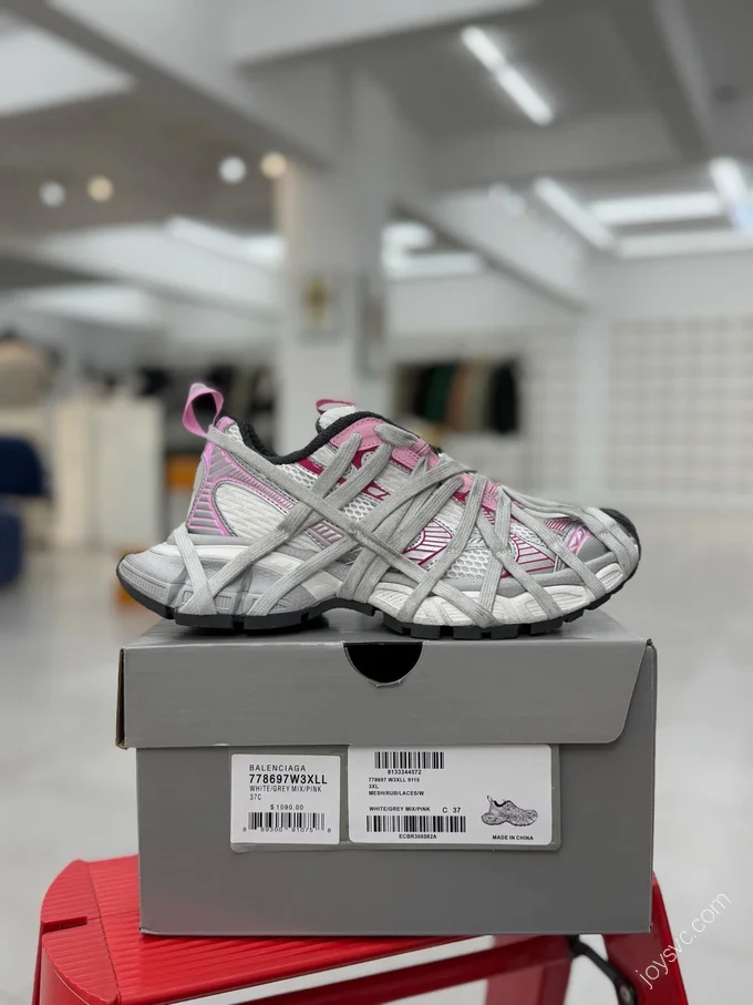 Balenciaga 3XL Spider-Man Grey Pink