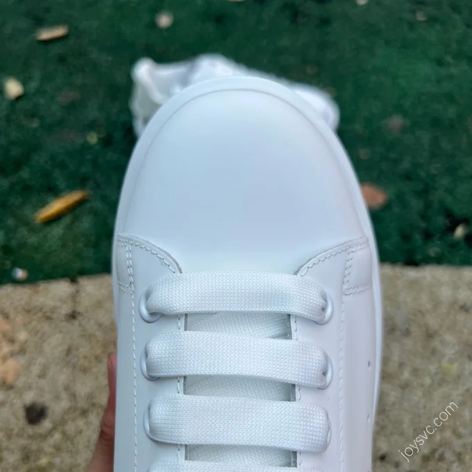 Alexander McQueen White Leather Shoes