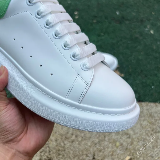 Alexander McQueen Green Leather Shoes