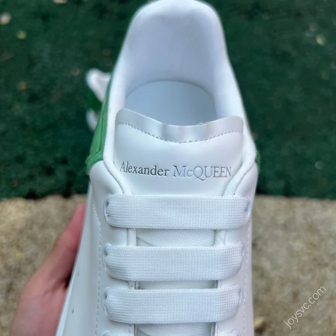 Alexander McQueen Green Leather Shoes