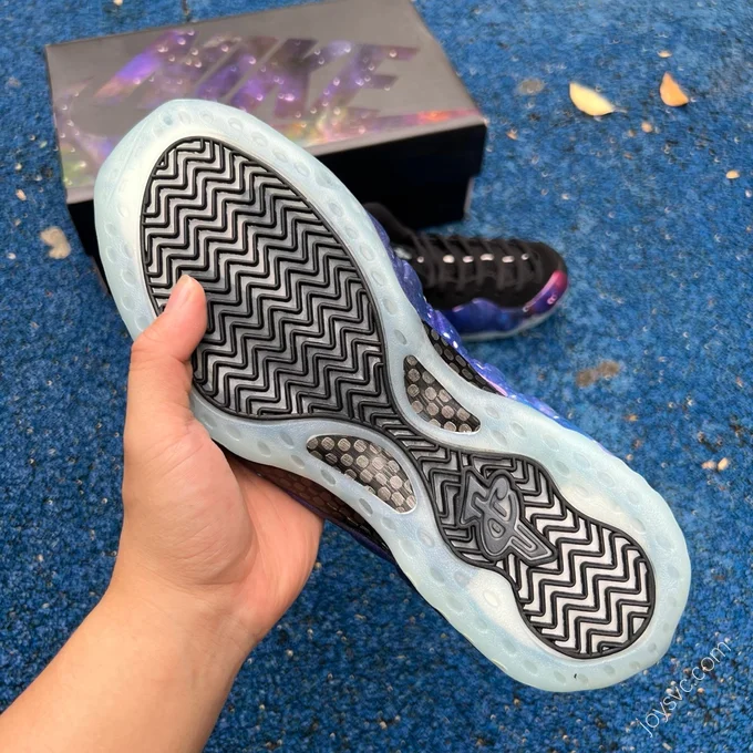 Non-Real Carbon Fiber Nike Air Foamposite One Galaxy Retro Basketball Shoes FQ4303-400