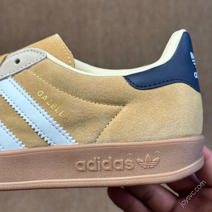 Adidas Gazelle Suede Yellow T-Toe Training Shoes Samba Second Generation JI3523