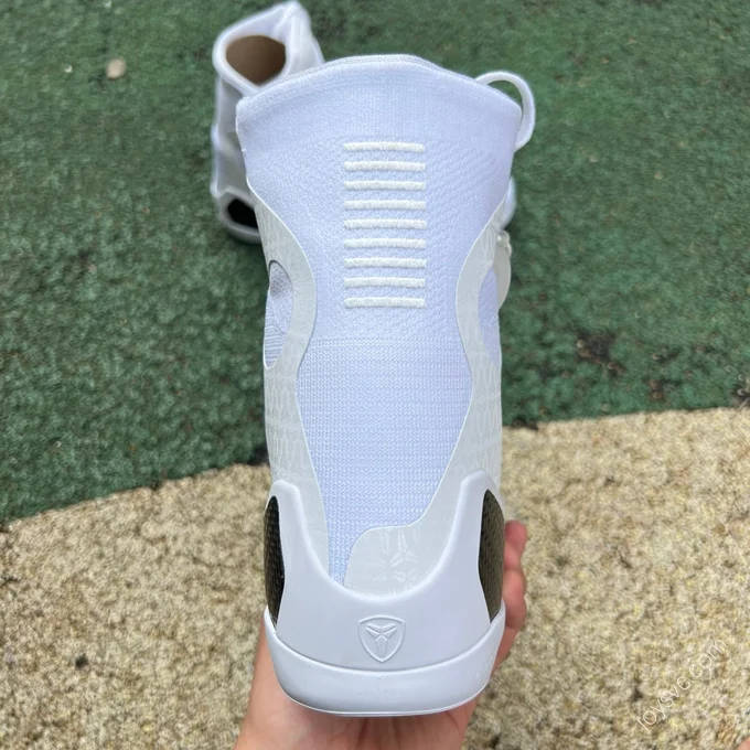 Extinction Pure Original Nike Kobe 9 Halo White Black High Top Basketball Shoes FZ7335-100