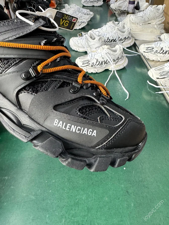 VG Pure Original Balenciaga Track Trail Black Orange Sneakers
