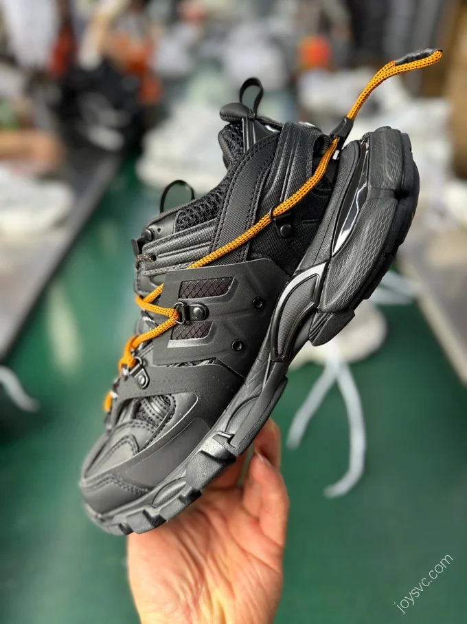 VG Pure Original Balenciaga Track Trail Black Orange Sneakers