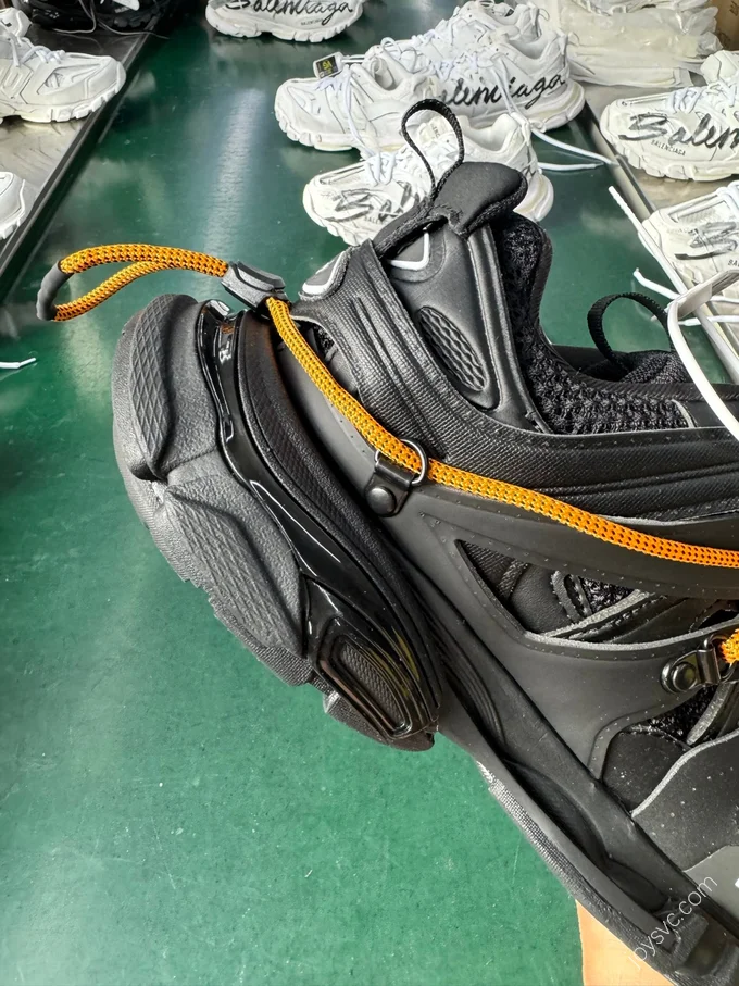 VG Pure Original Balenciaga Track Trail Black Orange Sneakers