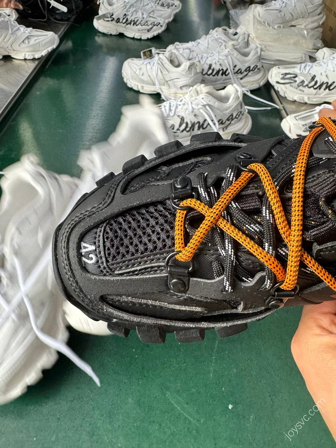 VG Pure Original Balenciaga Track Trail Black Orange Sneakers