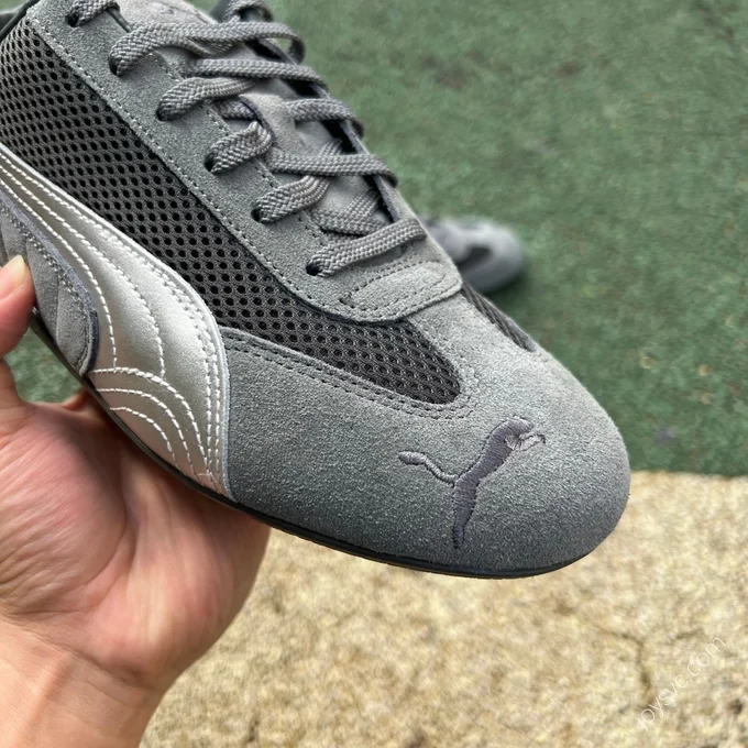 S2 Pure Original Puma Speedcat OG Low Top Retro Casual Racing Shoes Grey Black 403902-03