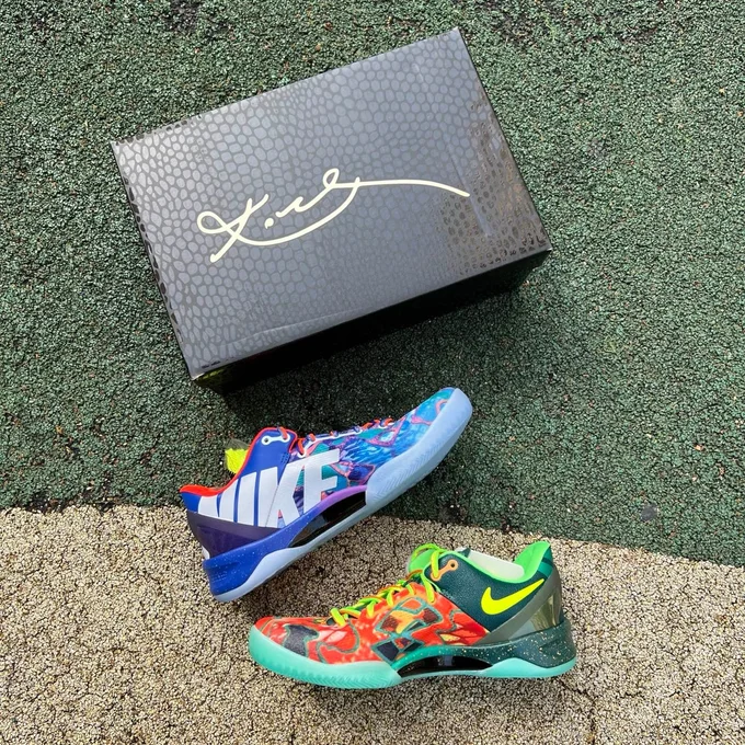 Extinction Pure Original Nike Kobe 8 Protro What The Kobe Orange Blue HM9621-900