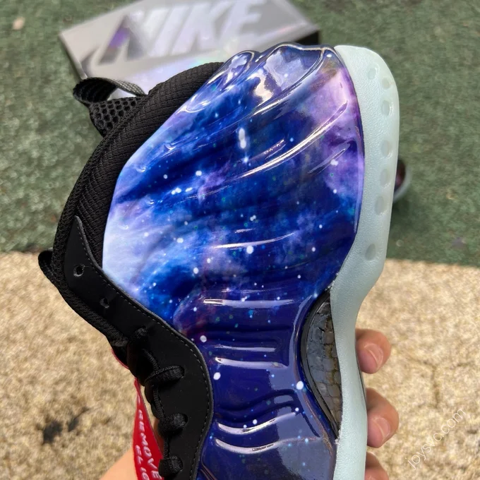 Non-Real Carbon Fiber Nike Air Foamposite One Galaxy Retro Basketball Shoes FQ4303-400