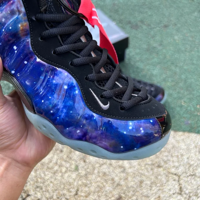 Non-Real Carbon Fiber Nike Air Foamposite One Galaxy Retro Basketball Shoes FQ4303-400