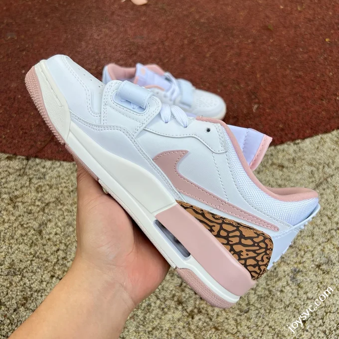 AJ312 White Pink Low Top Sneakers Air Jordan 312 FQ7827-116