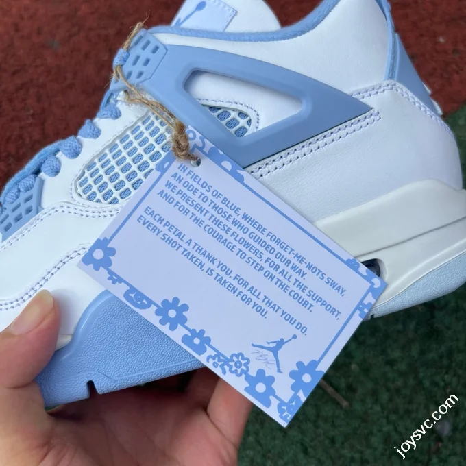 S2 Pure Original AJ4 White Blue Mother's Day WMNS HV0823-100